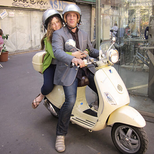 Doing a restaurant tour in Paris, via Vespa, with my daughter Sophia. Sophia_Michael.jpeg